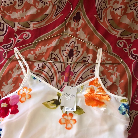 Romantic Floral Summer Tank - Picture 3 of 6